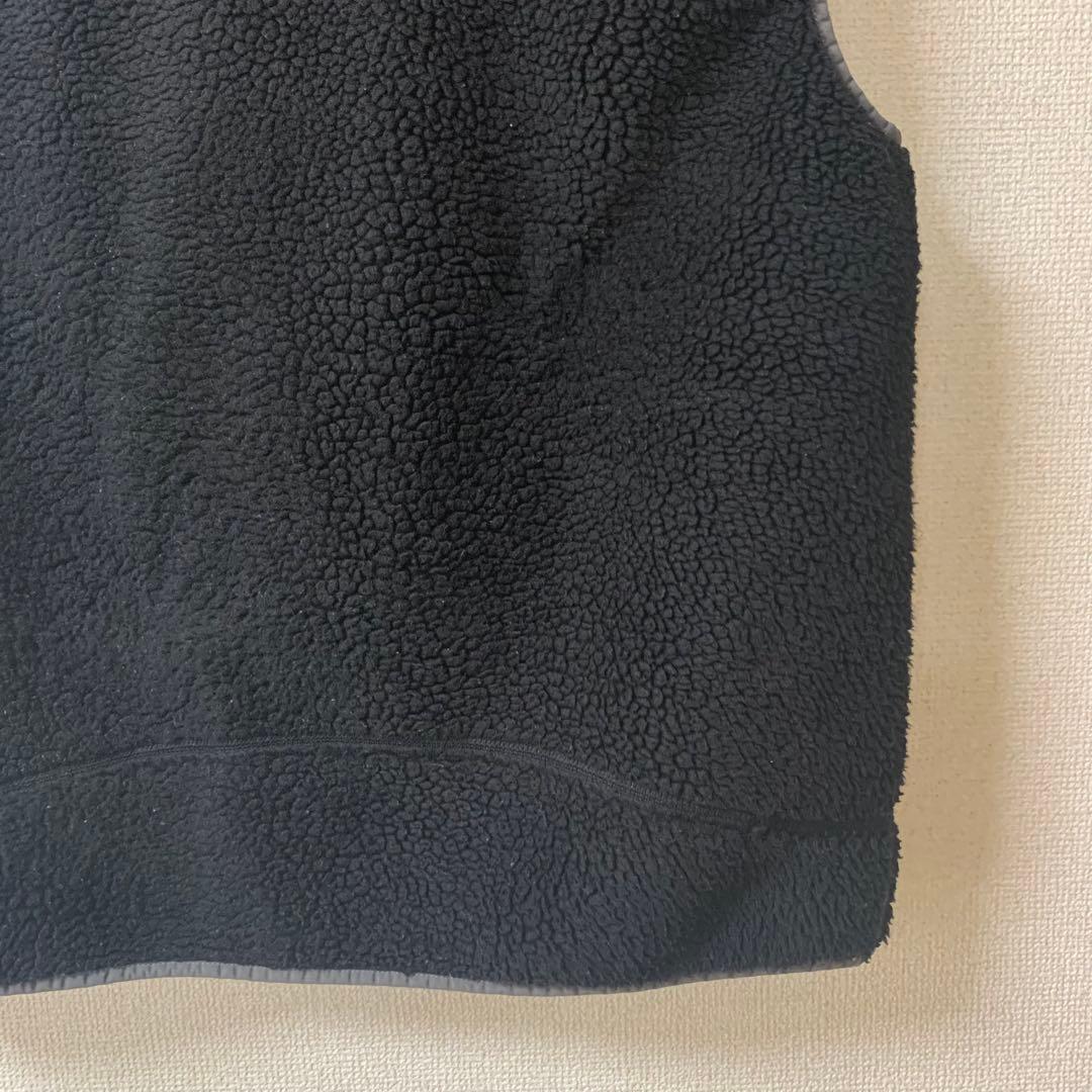 【超希少】Patagonia パタゴニア　ベスト　フリース　レトロX 黒　L