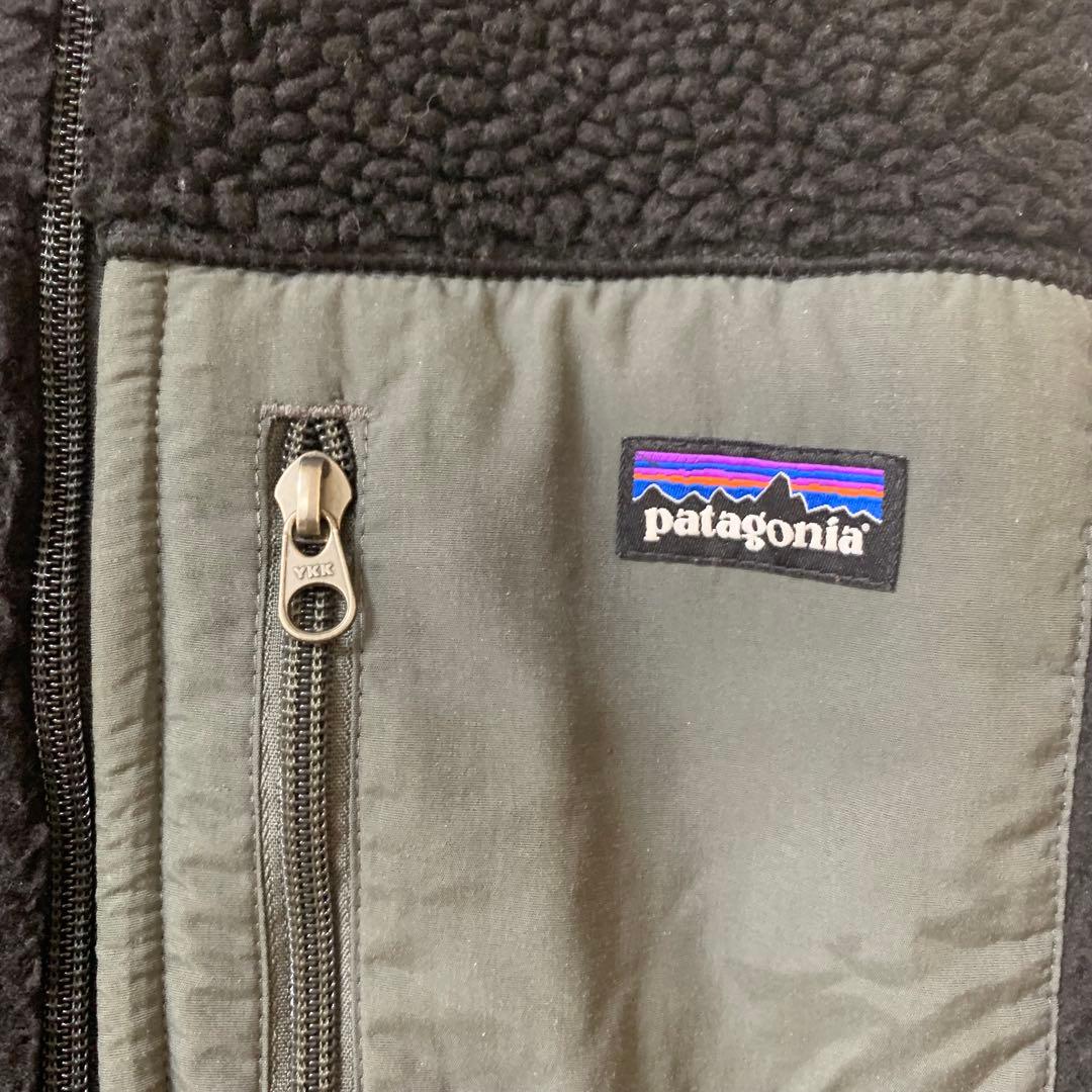 【超希少】Patagonia パタゴニア　ベスト　フリース　レトロX 黒　L
