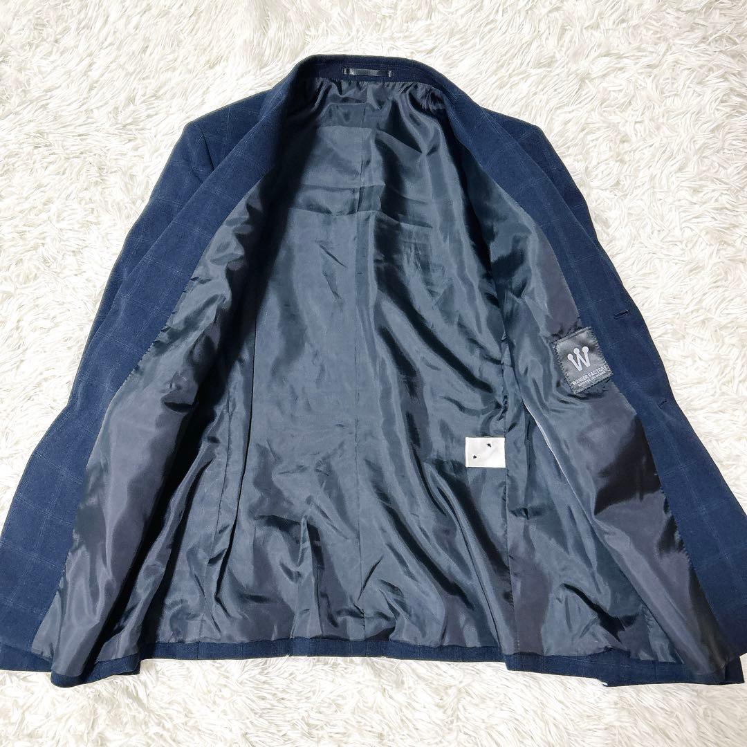 専用出品❗️希少 170✨人気 ネイビー チェック柄✨ワンダーファクトリー 卒服