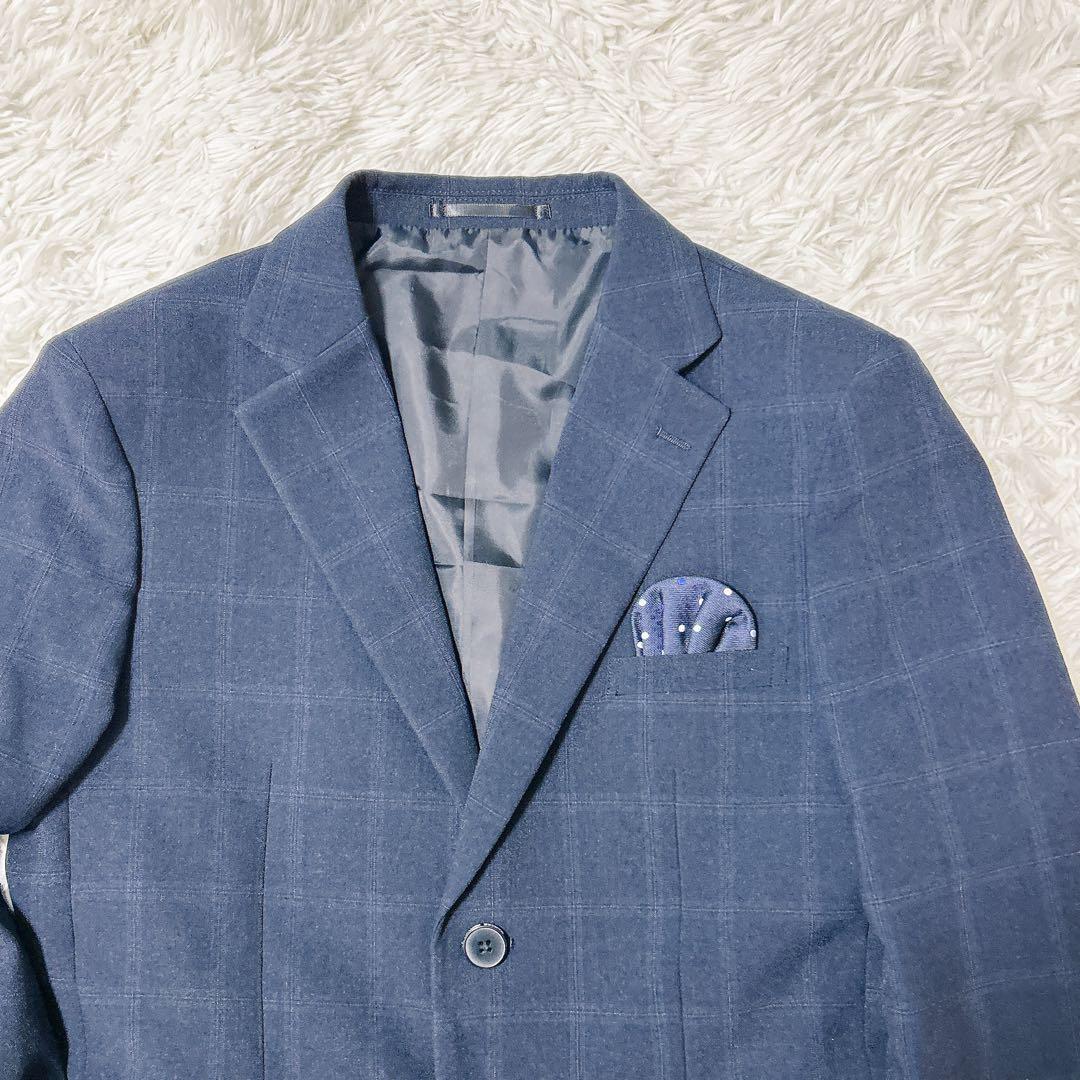 専用出品❗️希少 170✨人気 ネイビー チェック柄✨ワンダーファクトリー 卒服