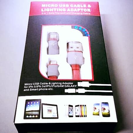 Android&IOS対応USBケーブル