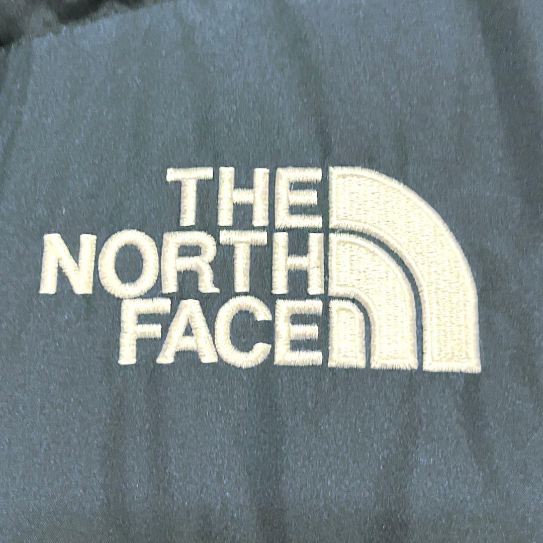 ノースフェイス ロングダウンジャケット メンズM レディースXL ネイビー