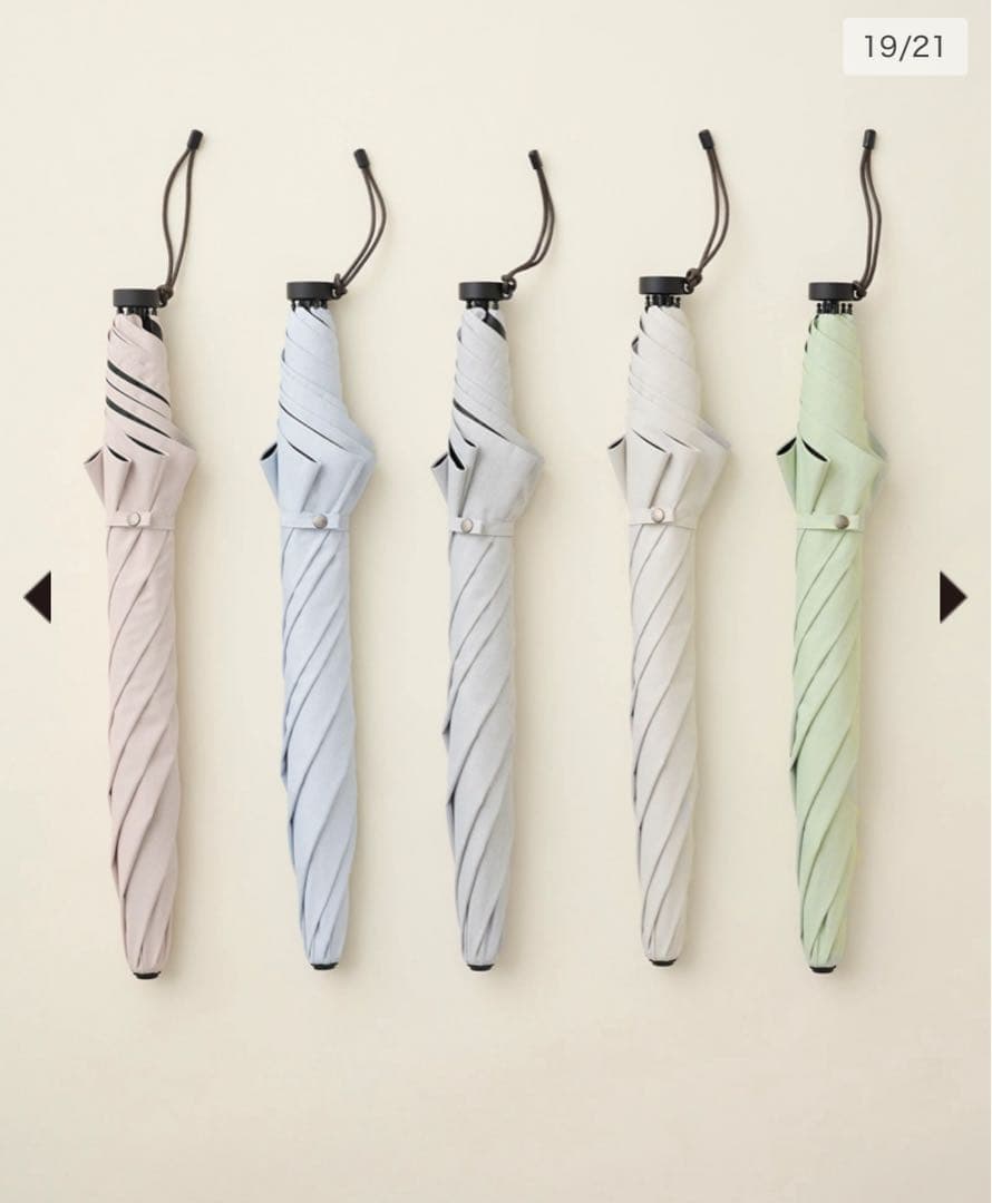 サンバリア100 折りたたみ日傘２段折 コンパクト / moku