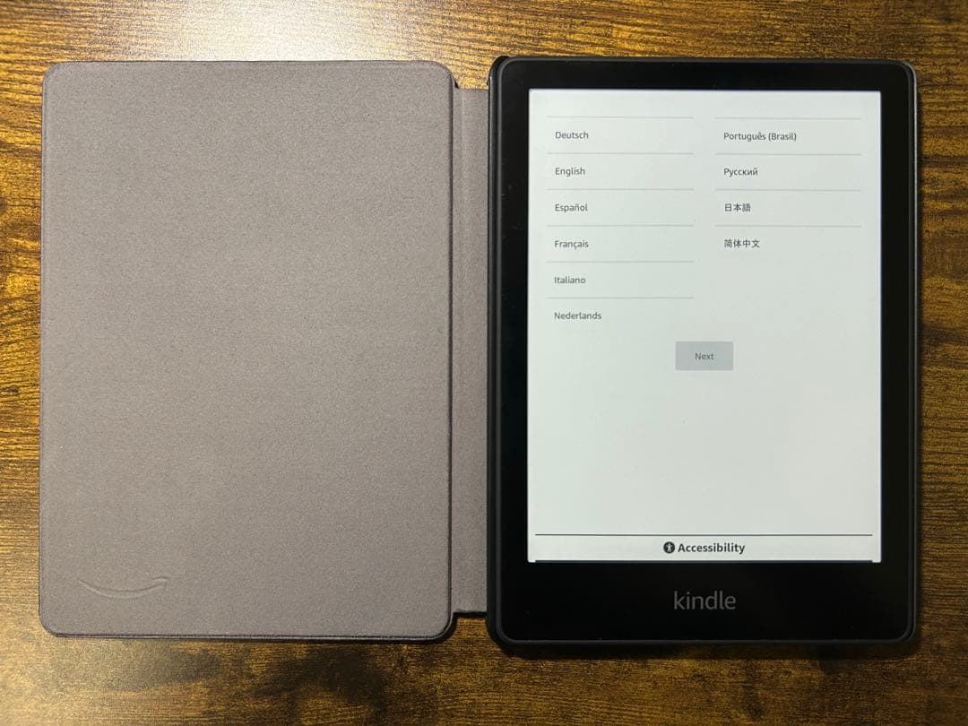 Amazon Kindle ブラック 本体・カバー