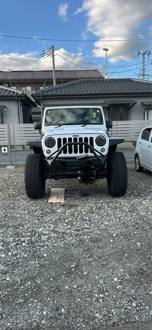 jkラングラー オーバーフェンダー 車検対策加工品 前後セット