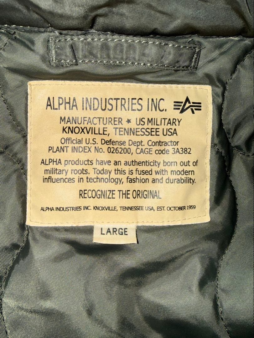 ジャケット・アウター alpha industries cwu-45p