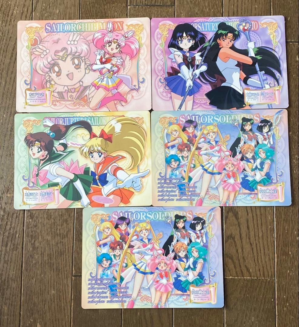セーラームーン　ジャンボカード（非売品）　カードダスシール　美少女戦士　レア