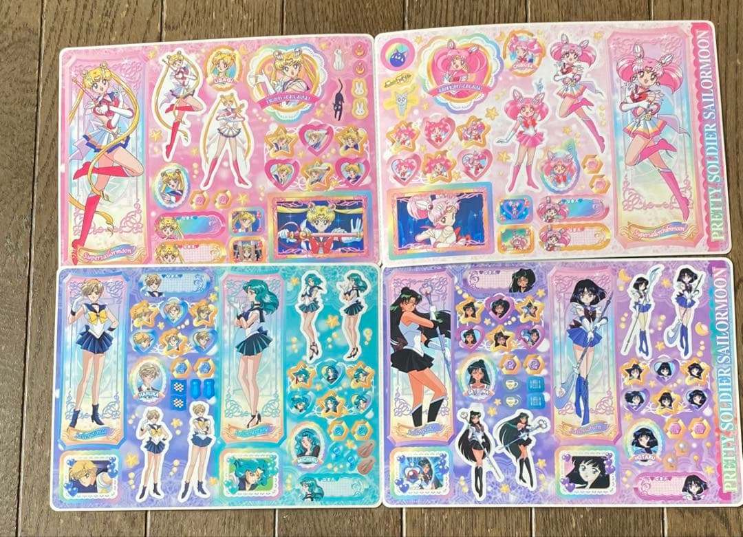 セーラームーン　ジャンボカード（非売品）　カードダスシール　美少女戦士　レア