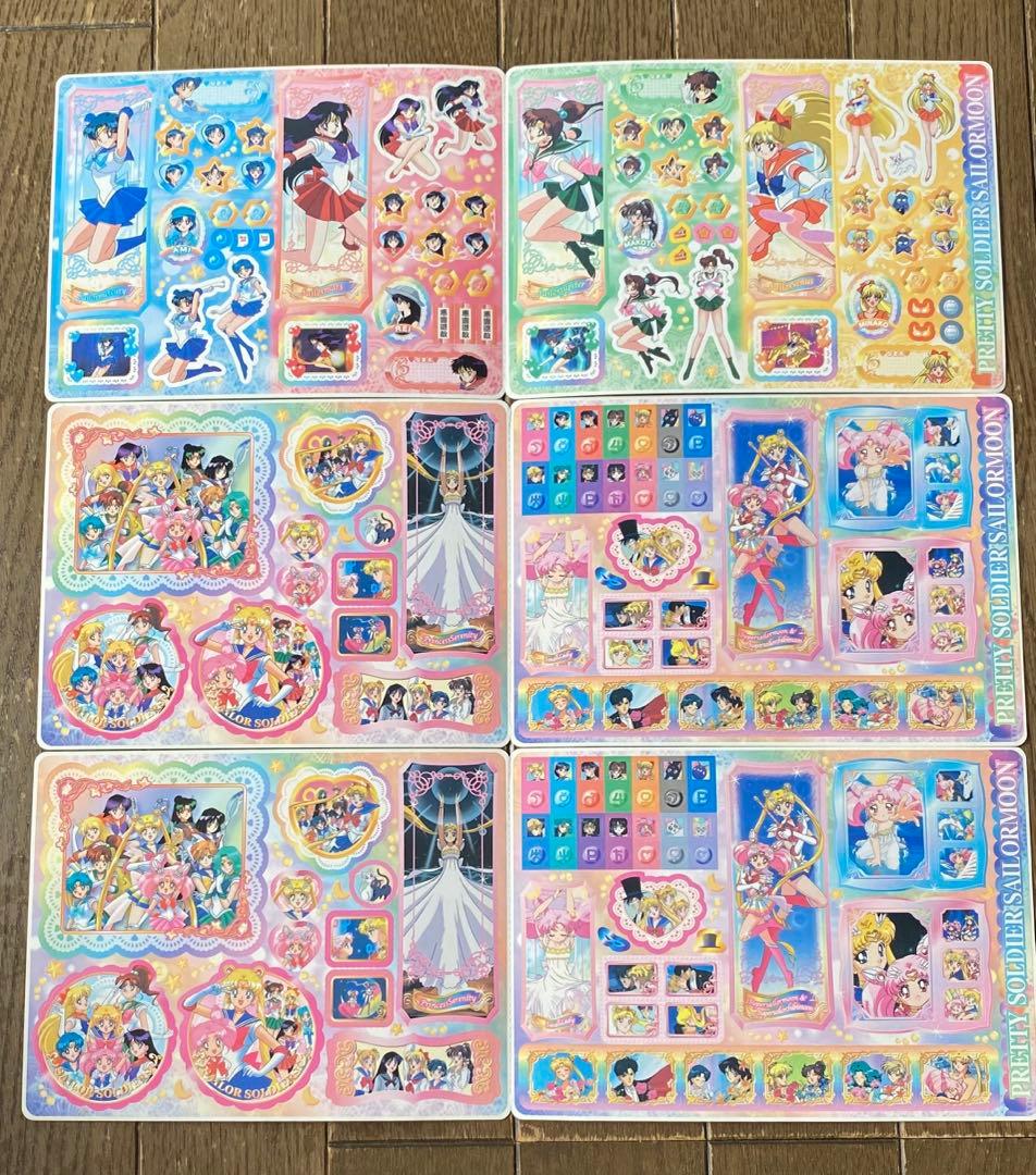 セーラームーン　ジャンボカード（非売品）　カードダスシール　美少女戦士　レア