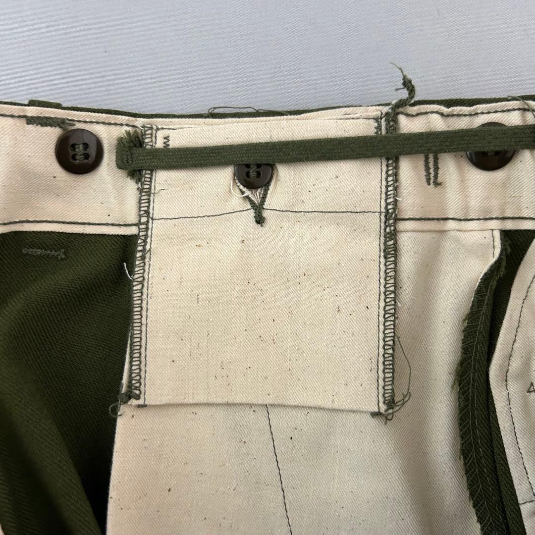 【DEADSTOCK】1953年製 米軍実物 M-51 ウールパンツ SMALL