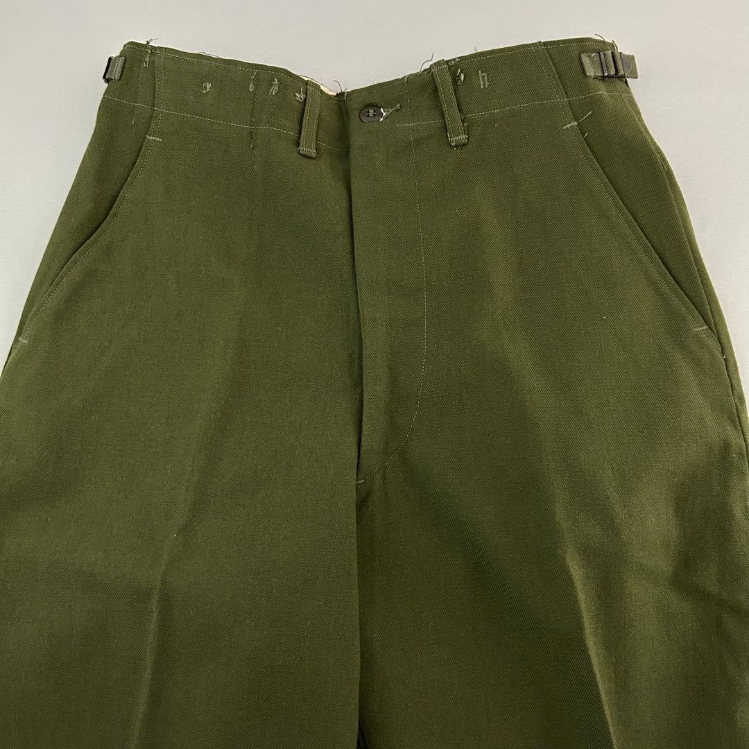 【DEADSTOCK】1953年製 米軍実物 M-51 ウールパンツ SMALL