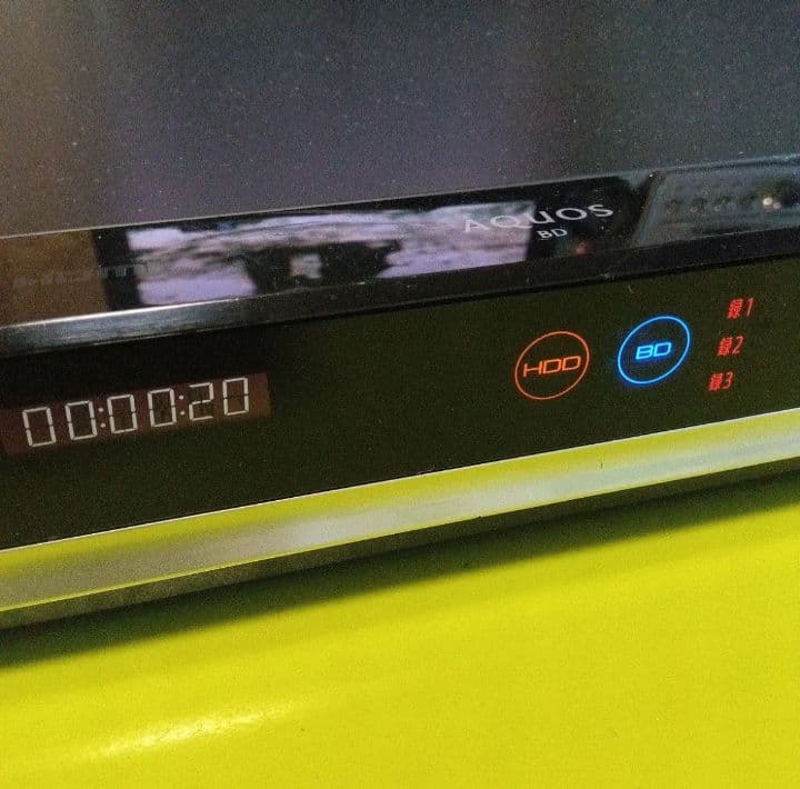 SHARP AQUOSブルーレイ BD-T2800 HDDは新品交換第4弾