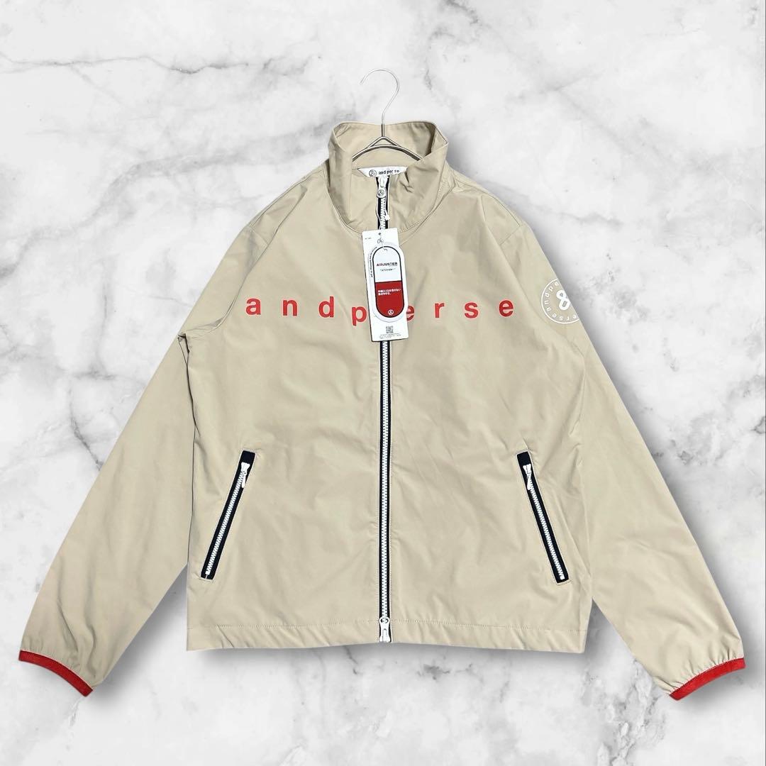 新品　24AW✨アンパスィ　エアジャスターフルジップブルゾン　ゴルフ　中綿　M