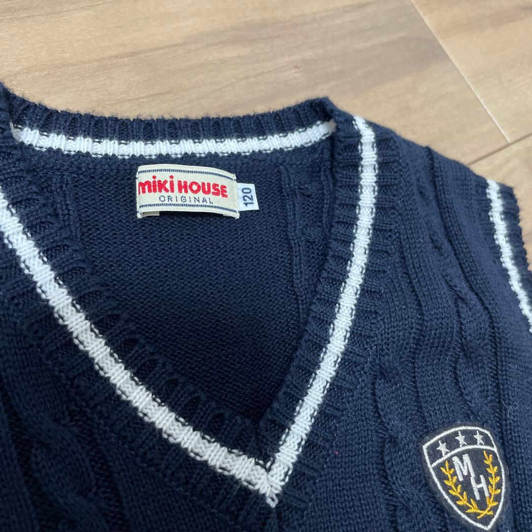 【美品】miki house フォーマルスーツ 120