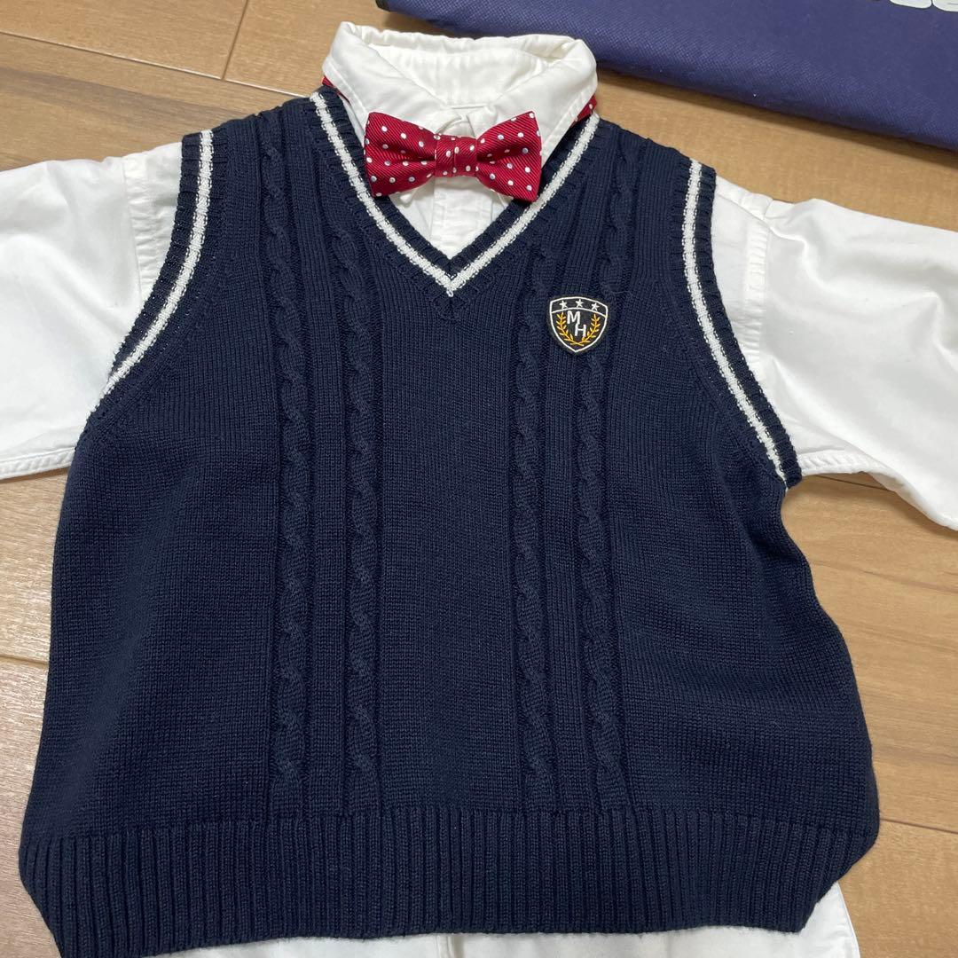 【美品】miki house フォーマルスーツ 120