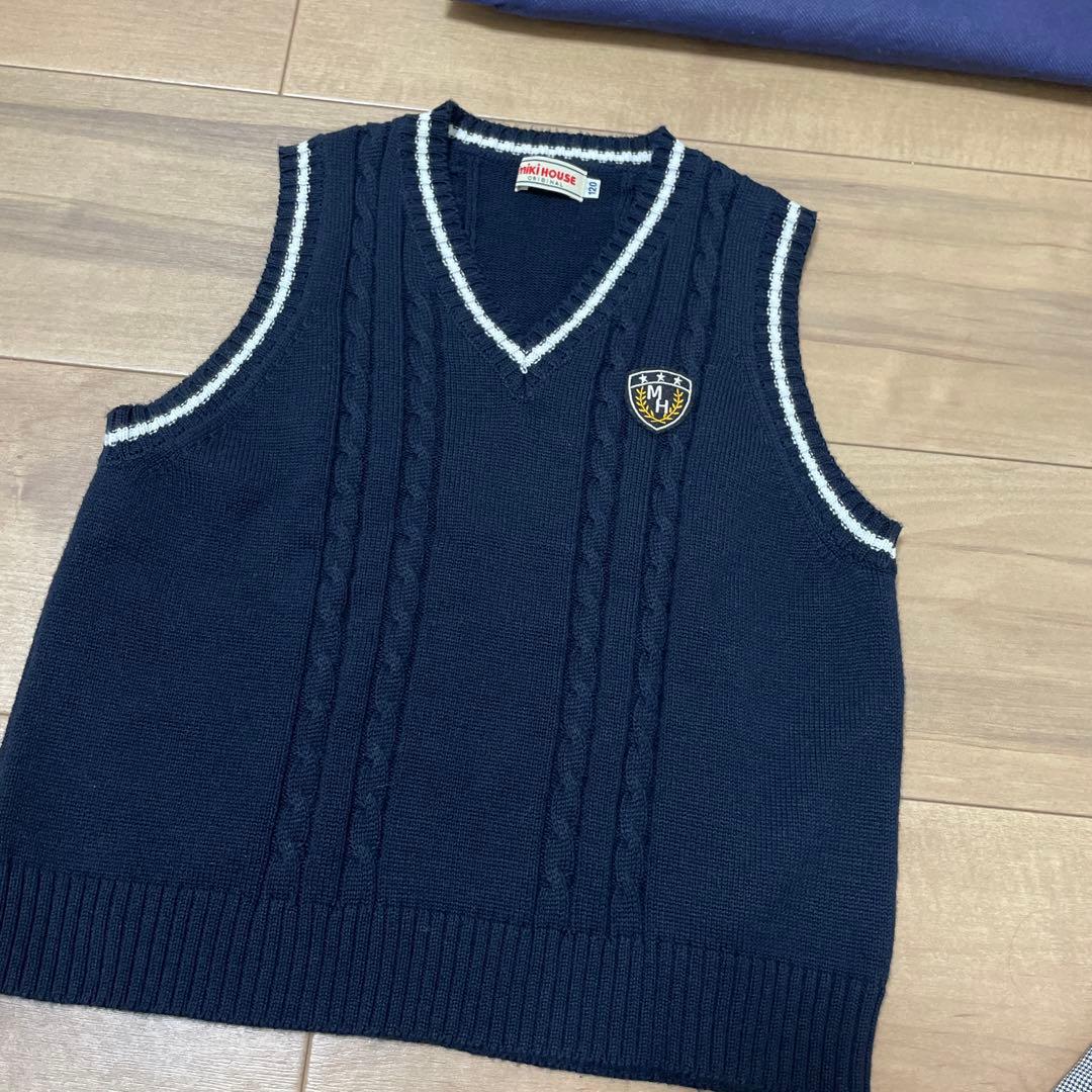 【美品】miki house フォーマルスーツ 120