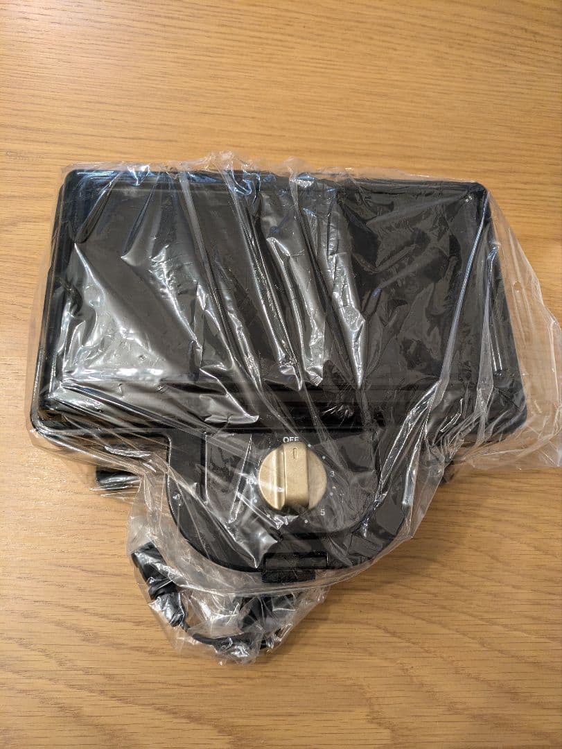 BRUNO Hot Sand Maker Double ブラック