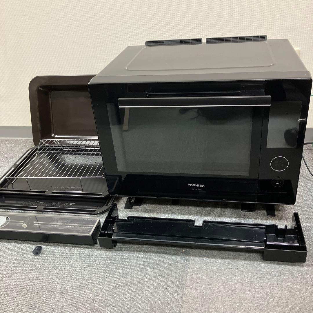 TOSHIBA 電子レンジ　ER-YD7000（K）2024年製