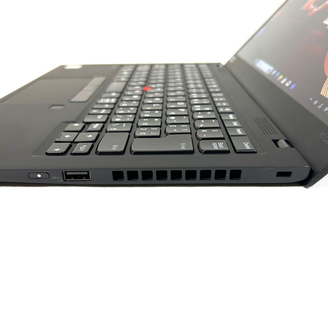 超美品 Lenovo X1 Carbon Gen8 バッテリー超良好 オフィス