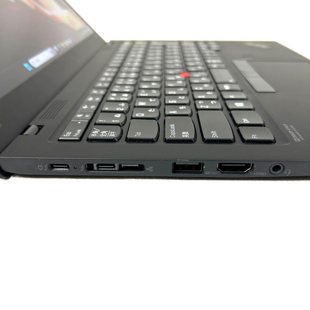 超美品 Lenovo X1 Carbon Gen8 バッテリー超良好 オフィス
