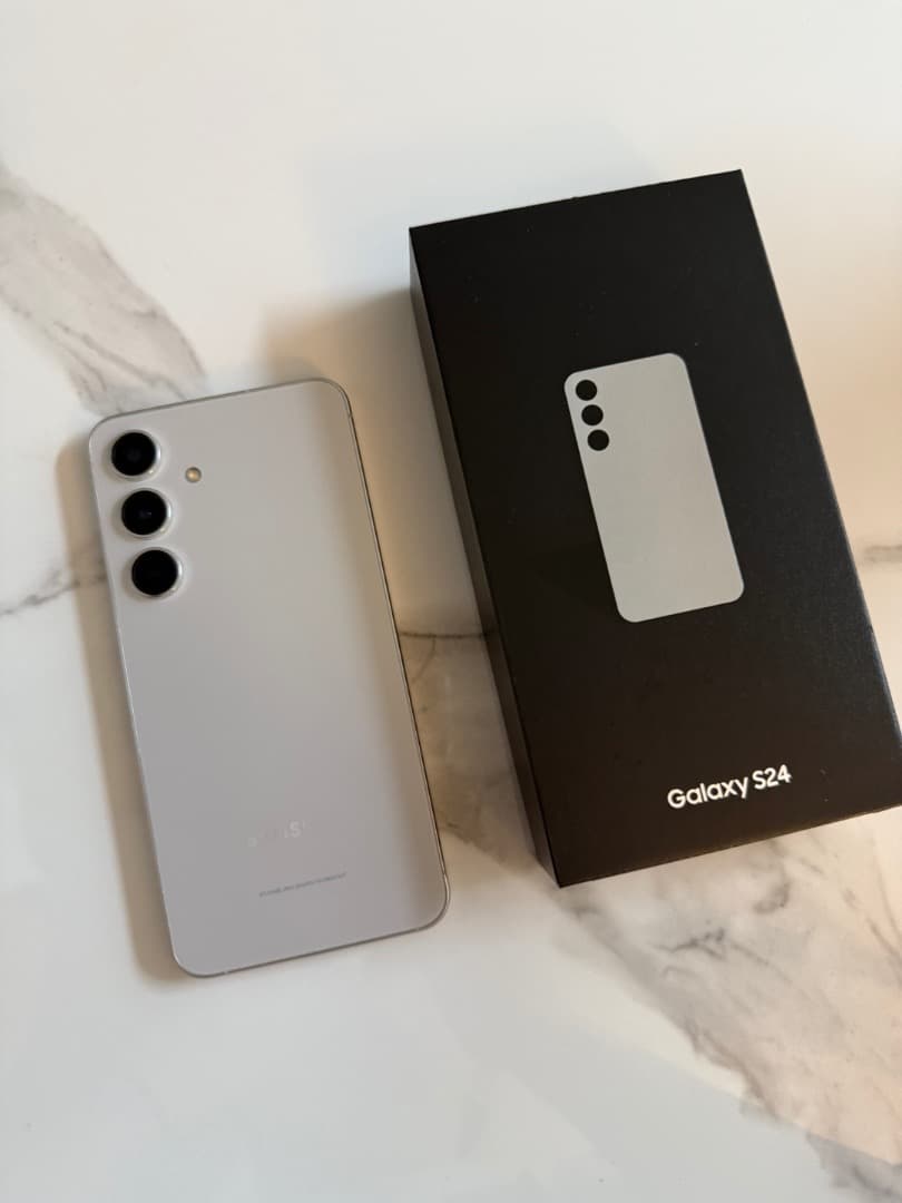 Sランク Galaxy S24 マーブルグレー 256GB