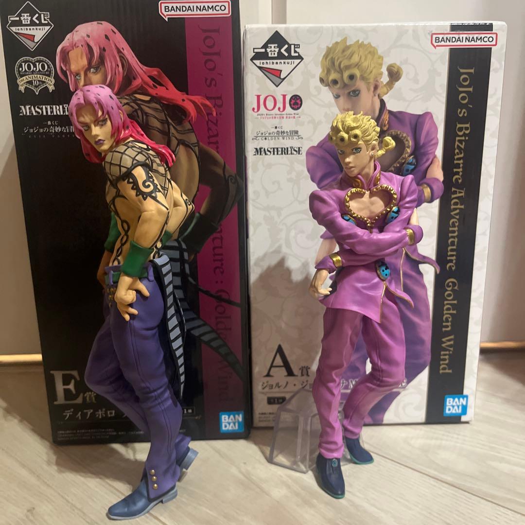 ジョジョ　一番くじ　ジョルノ・ディアボロセット　開封品