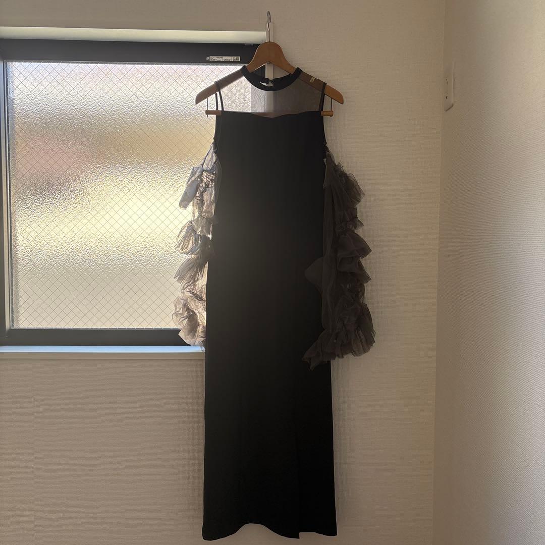 andresd/ detached sleeve dress（ブラック）