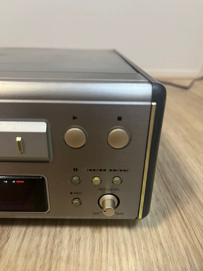 DENON デノン DMD-7.5L MDデッキ MDプレイヤー　リモコン付き