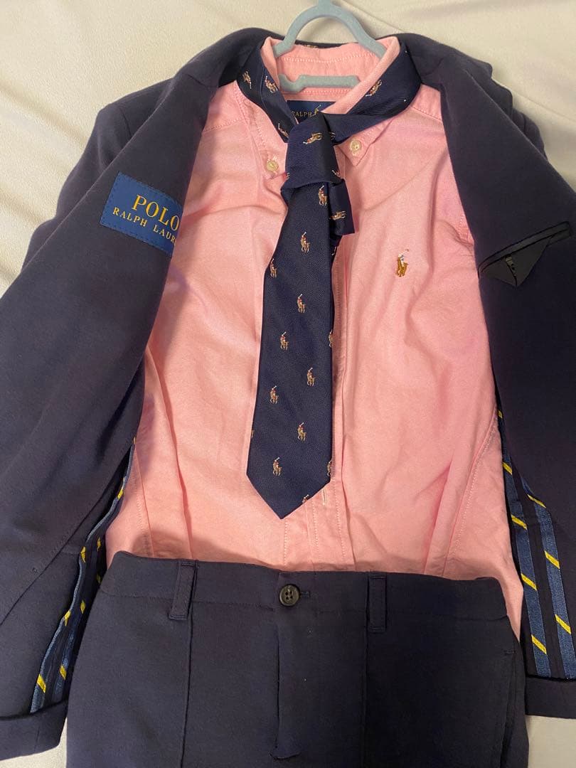 【入学式】POLO RALPH LAUREN ハーフパンツスーツ4点セット