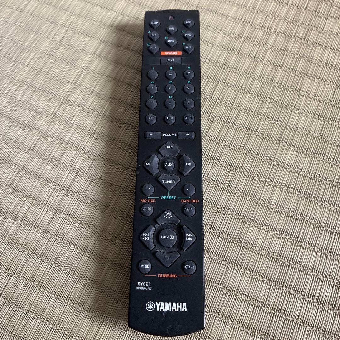 ヤマハ CDプレーヤー CDX-E100 & ステレオレシーバー RX-E100