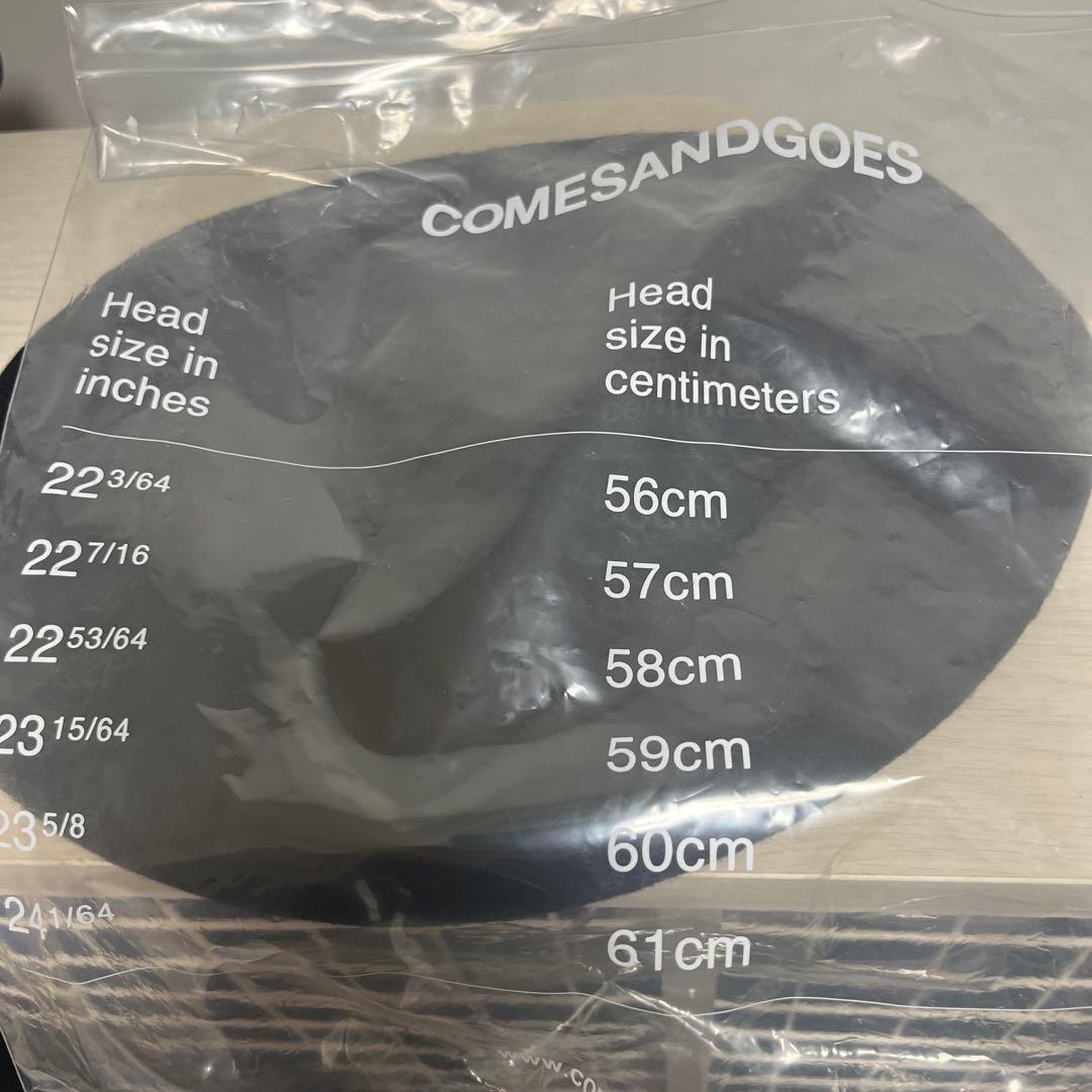 帽子 COMESANDGOES WOOL BERET