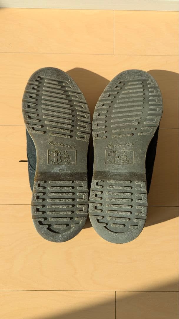 Dr.Martens Octavius UK10 スエード ブラック