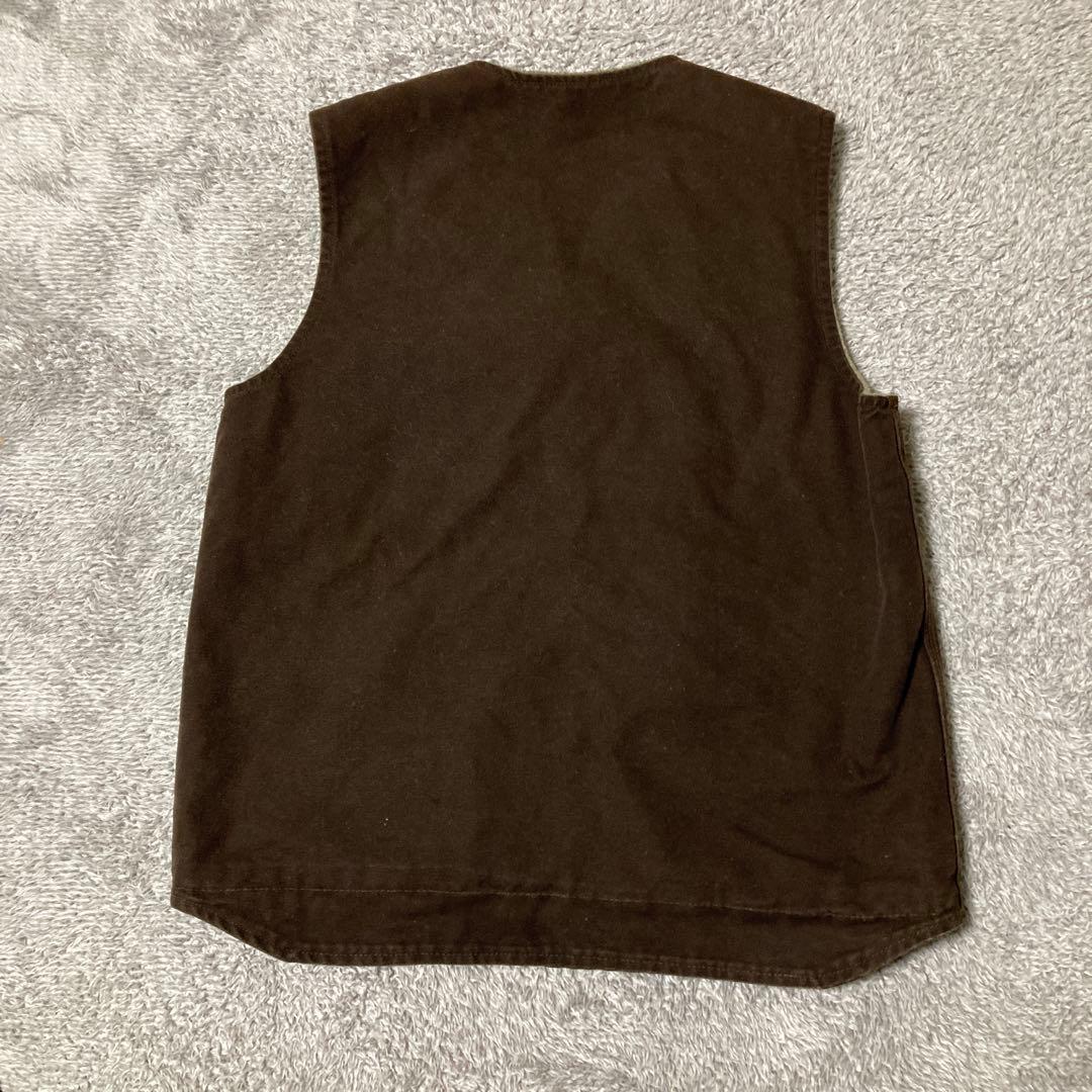 カーハート　ベスト　ブラウン