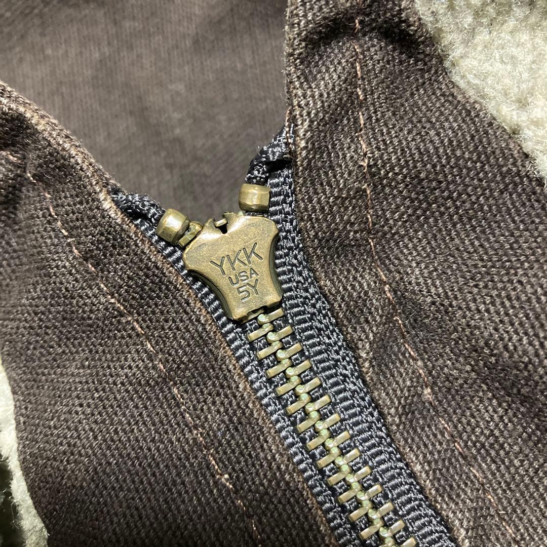 カーハート　ベスト　ブラウン