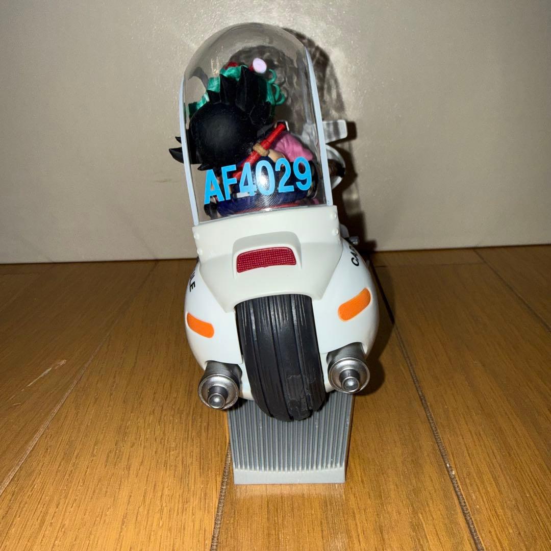 ドラゴンボール 一番くじ A賞 孫悟空＆ブルマ バイクフィギュア＆カードセット