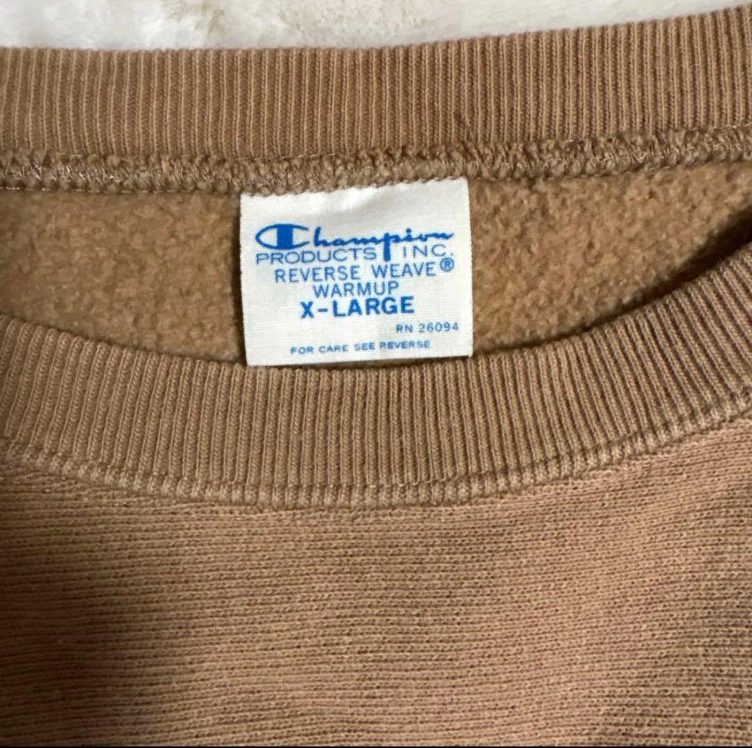 キ*タ様 80s復刻 championリバースウィーブスウェット