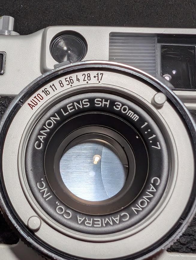 ☆露出計動作品☆ Canon demi EE17 ハーフフィルムカメラ