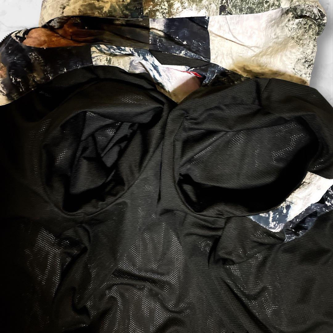 未使用級☆ディーゼル☆ J-WARRETT PRINT☆ナイロンジャケット☆46