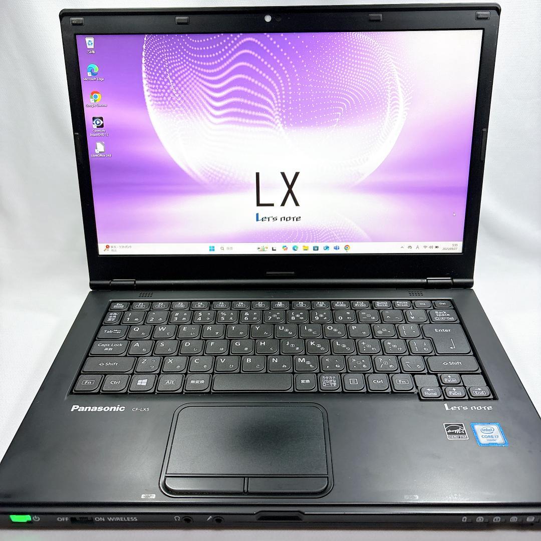 ★希少ブラック★ Panasonic Let’s note CF-LX5 831