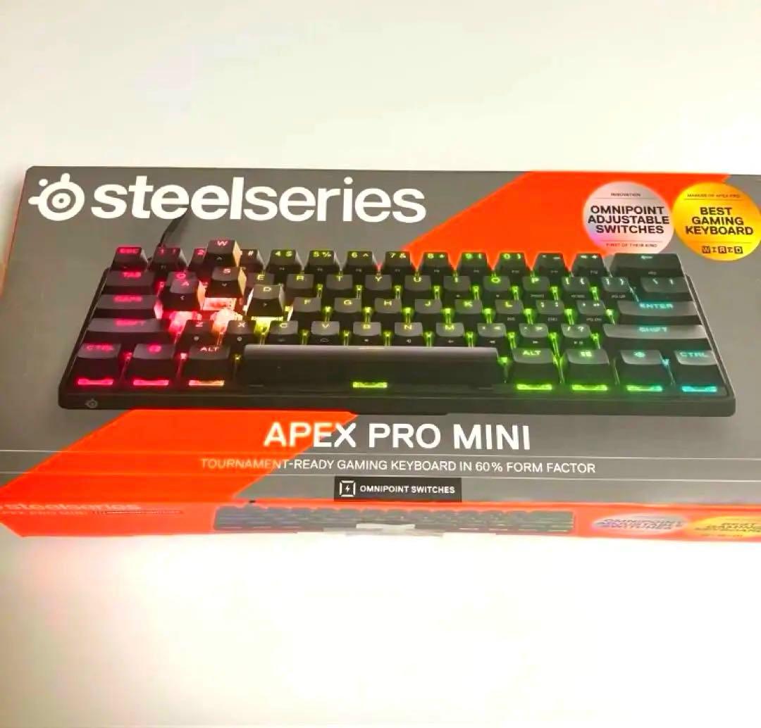 【極美品‼️】SteelSeries Apex Pro Mini 動作確認済み
