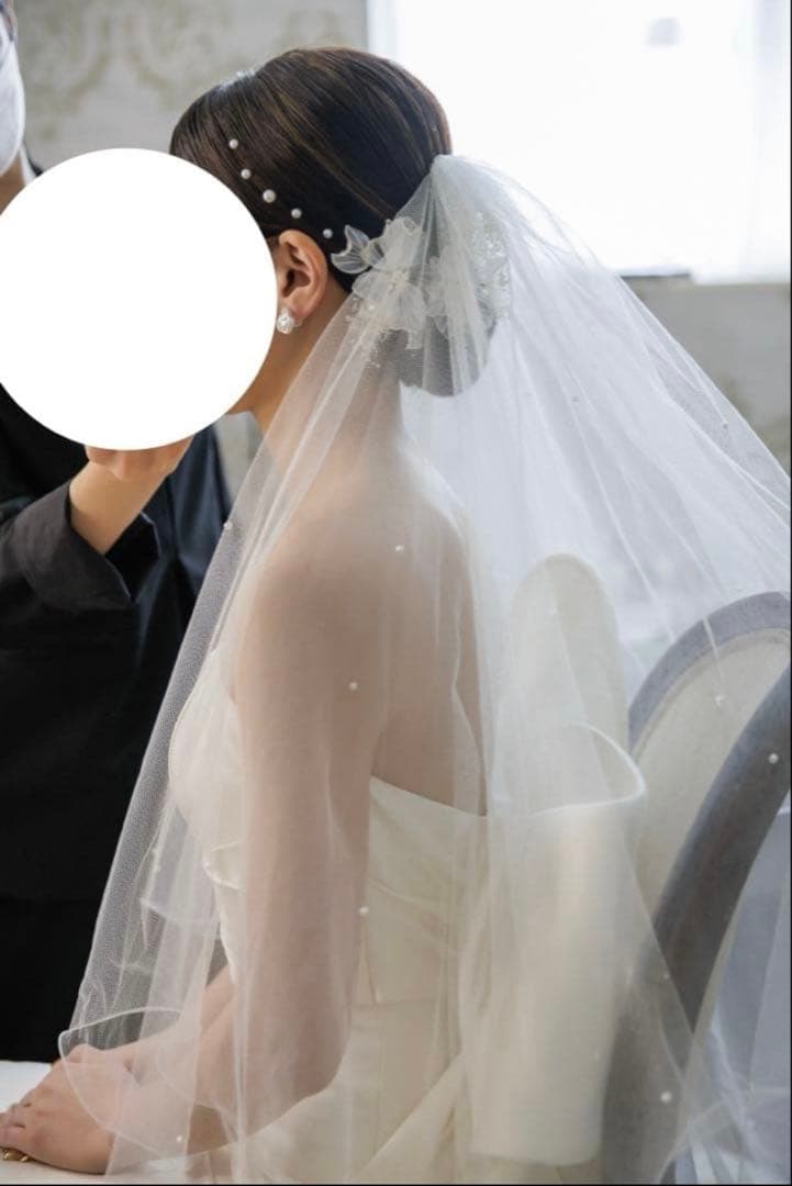 ウェディングベール ロングベール ベールダウン可