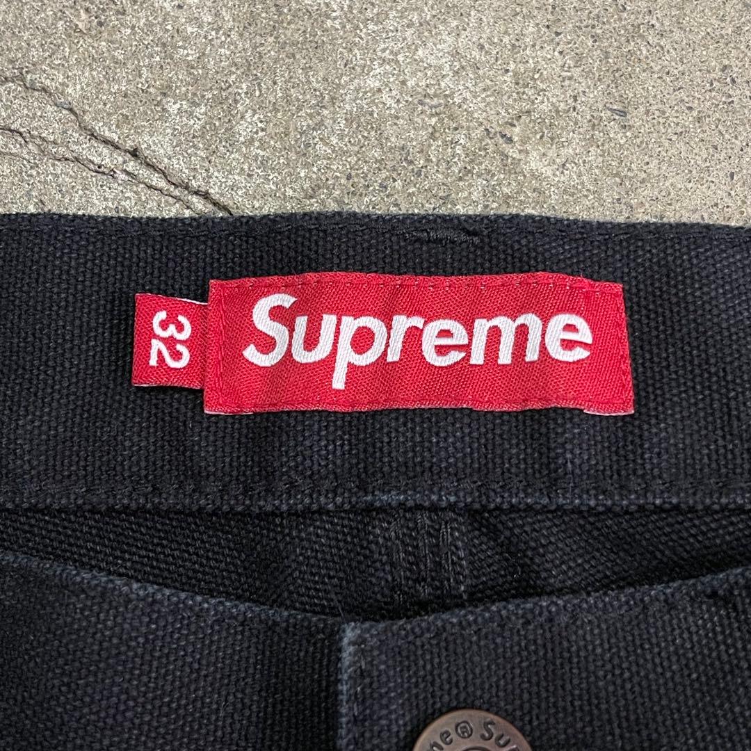 パンツ Supreme Double Knee Painter Pant \"Black\"