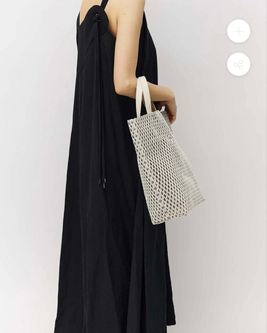 MARY AL TERNA GAP トートバッグ NUDE ベージュ カゴバッグ