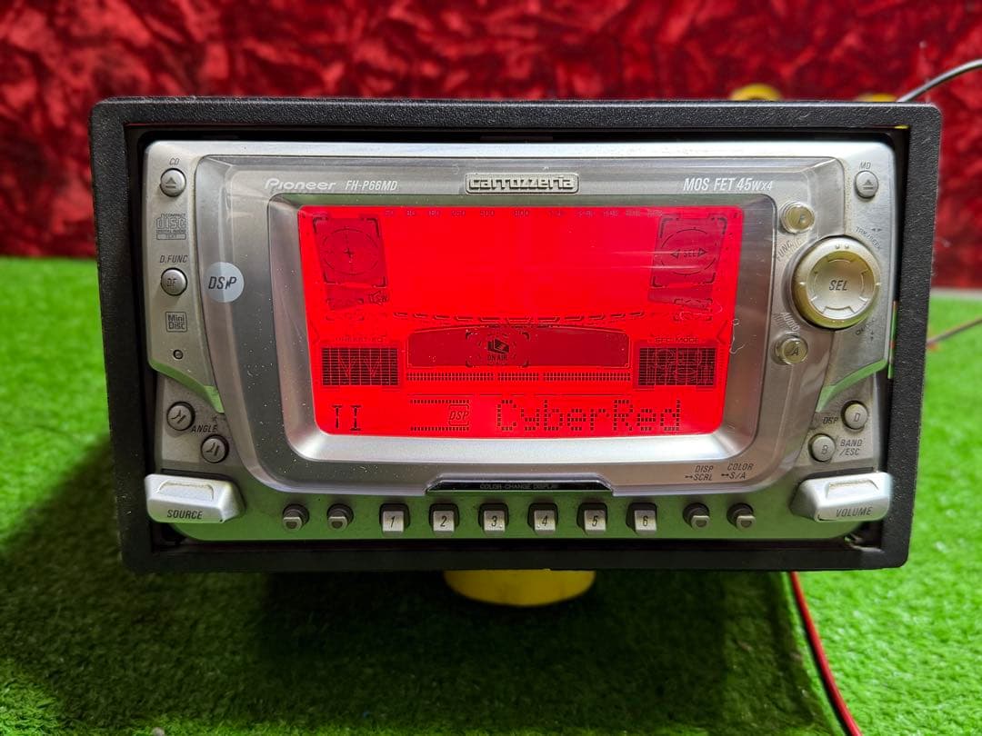 カーオーディオ Carrozzeria FH-P66MD MOS FET 45wx4