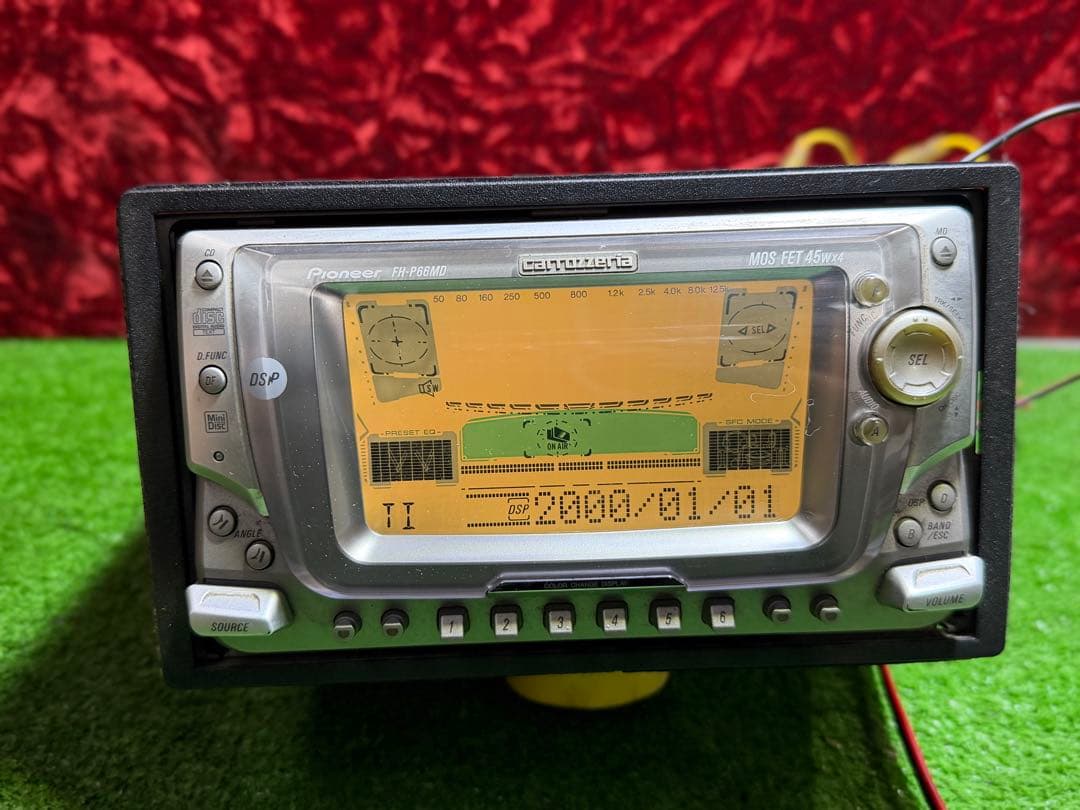 カーオーディオ Carrozzeria FH-P66MD MOS FET 45wx4