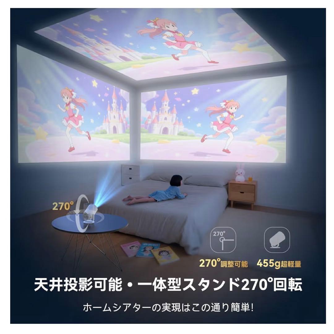 Tecaki M13 1080P ホームプロジェクター 本体