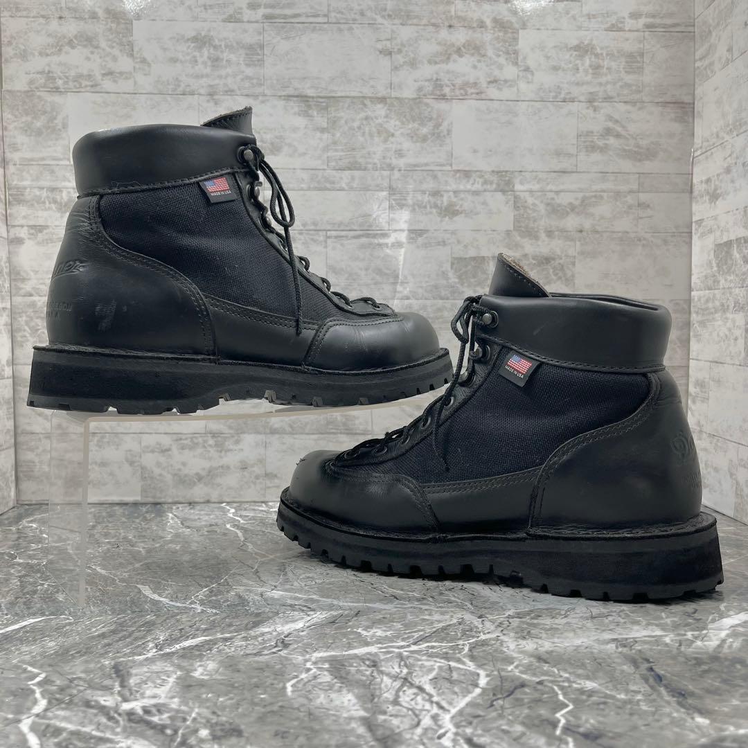 ダナー ライト GTX US6.5 ブラック レザー ブーツ USA 33221