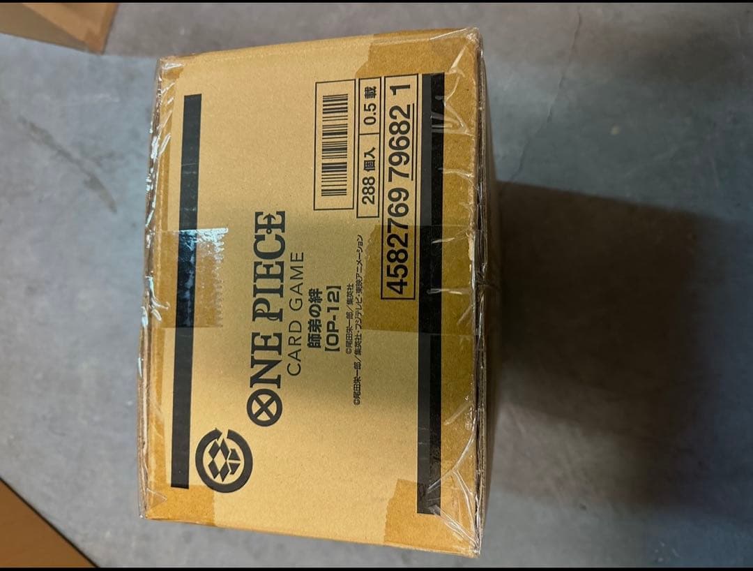 ワンピースカード 師弟の絆 カートン 新品・未開封