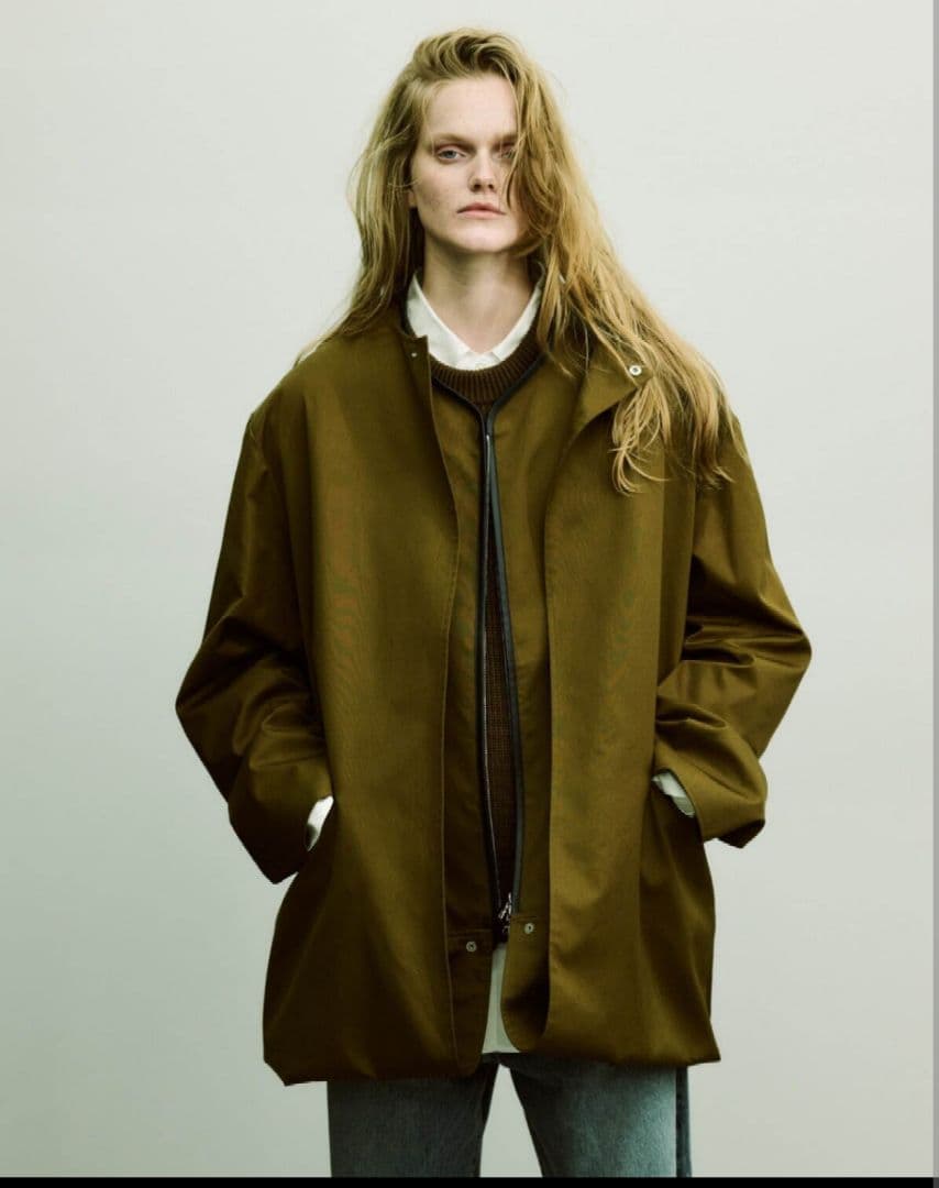 ジャケット・アウター ssstein Cotton Twill Layered Jacket