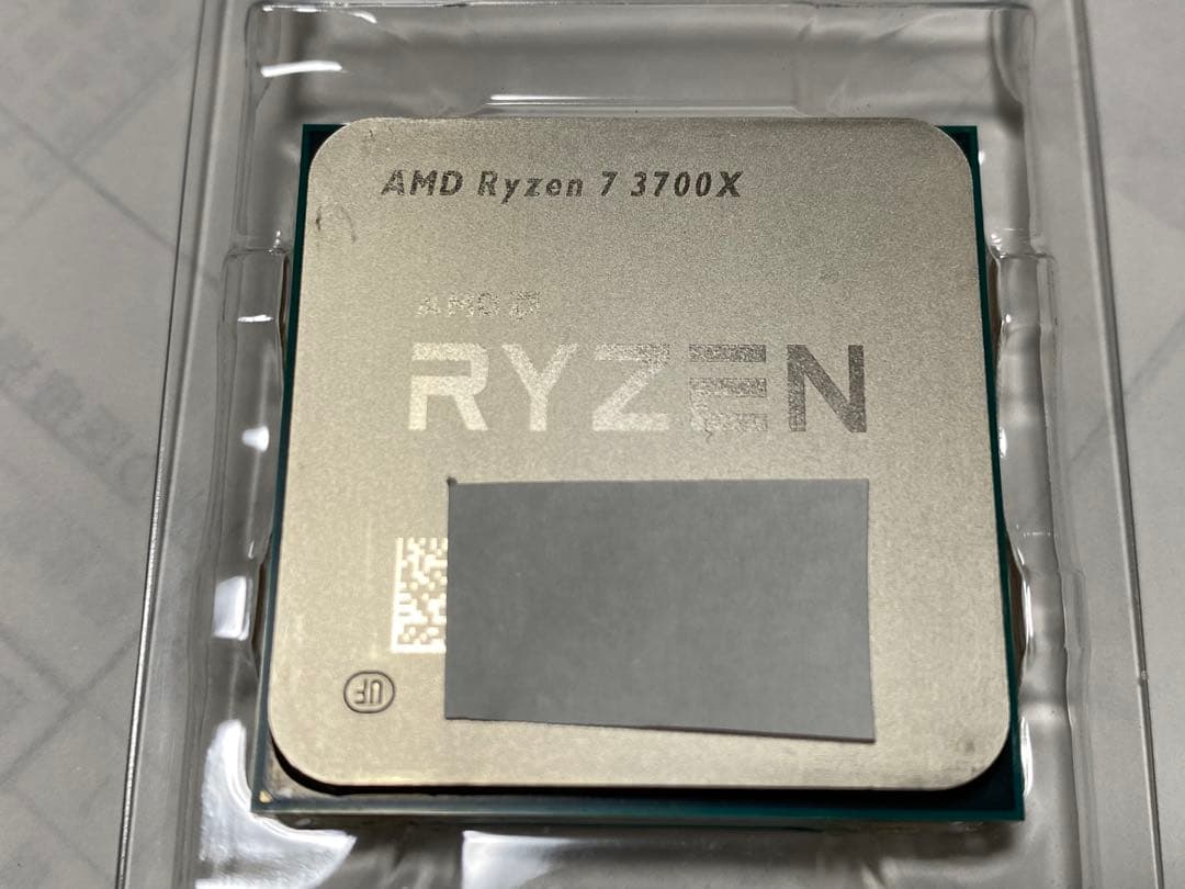【別サイト商談中】AMD Ryzen 7 3700X CPU専用ケースにて発送